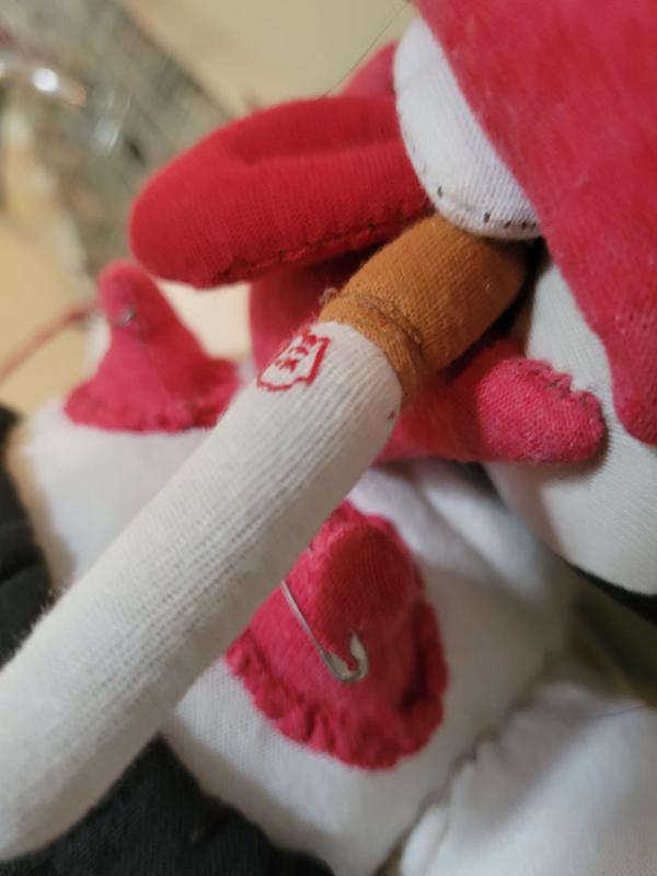 UknoW PERSONAL COLLECTION Hand Stitched Vintage Machine Worked 1945 Singer Cuddle Cushion Original Piece by LüCi Darkstar & LUCI FIRE LLC.