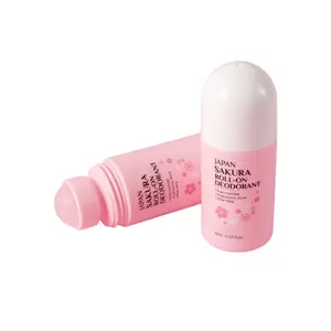 Roll-On Cherry Blossoms Deodorant Stick, Whole Body Deodorant for Women Infused with Vitamin C & Aloe, Moisturizing Gentle Formula for Smooth Skin, 60g