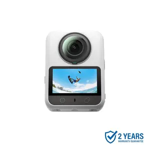 Xtra 360, 360 Camera, 8K Panoramic Video, 1-Inch Sensor Equivalent, 100MP High Resolution, Waterproof Action Camera, 105GB Built-in Storage, Bullet Time, Broad Compatibility, Vlog