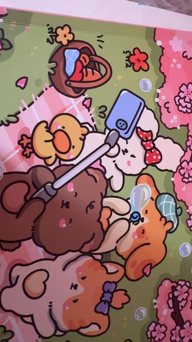 Item: A (4 pieces), Multicolor