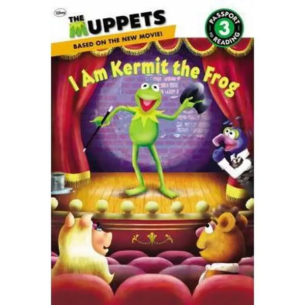 USED Book - The Muppets: I Am Kermit the Frog (Passport to Reading Level 3) by Ray Santos (Paperback) - english