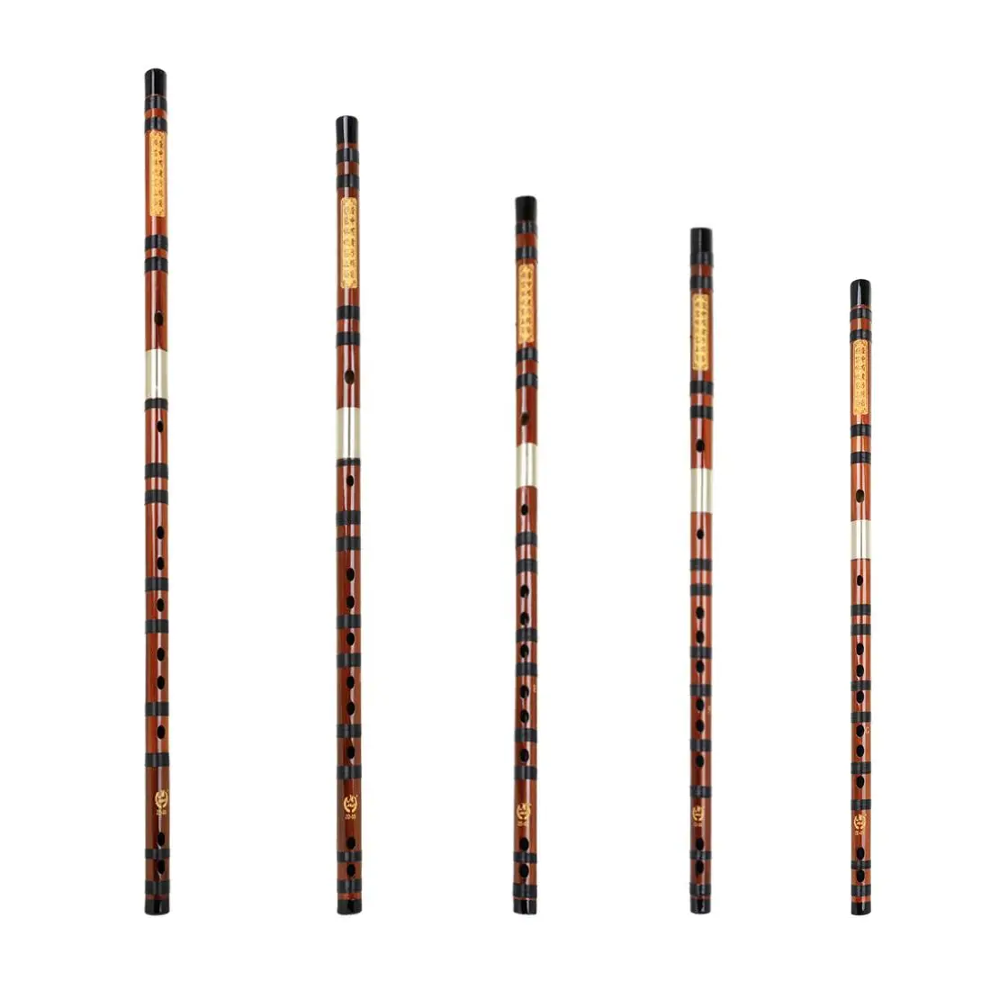 Meibaitai Premium Bamboo Flute, High-Quality Instrument with Cloth Box Packaging, Perfect for Musicians & Beginners, Durable Design