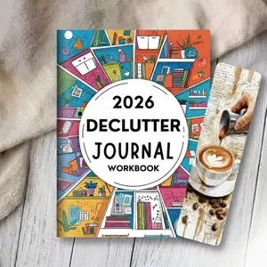 2026 Declutter Journal Workbook - Home Organization Planner & Self-Care Guide for Anti-Anxiety, Mindfulness & Clean Living
