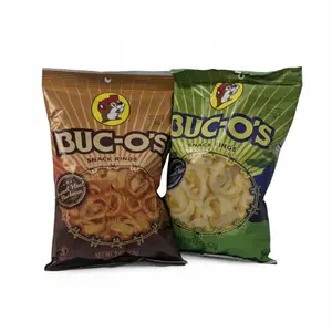 Buc-ee's Buc-O's Onion Snack Rings - Crispy Savory Onion Seasoned Rings for Parties & On-the-Go Snacking, Resealable Bag for Freshness