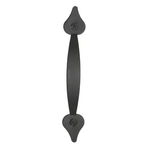 212 MAIN Acorn APBBP Smooth Iron Spear Cabinet & Drawer Pull, 4-3/4" Long, 3-9/16" Centers, Sailing Water Sports Door Hardware Handle
