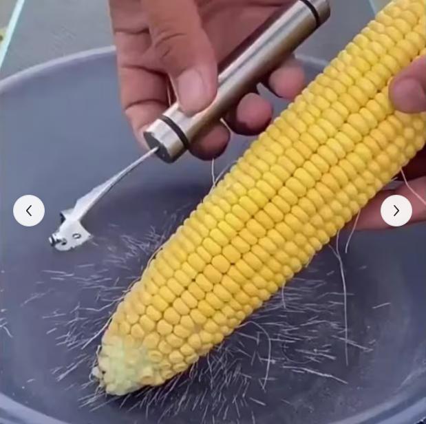 Durable Stainless Steel Corn Kernel Remover | Manual Corn Dehusker for Home and Commercial Kitchens, 410 Stainless Steel, No Electricity Needed