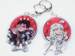 GUTS & GRIFFITH 3" KEYCHAINS