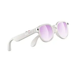 Multi-Functional Fashion Ai Smart Glasses, 2mp Camera, HD Video Recording, Touch Control, Long Battery Life, Interchangeable Lenses