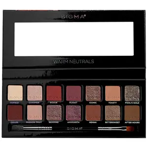 Sigma Beauty Warm Neutrals Eyeshadow Palette Sigma Beauty Warm Neutrals Eyeshadow Palette
