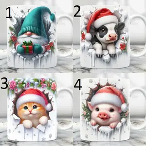 Personalized Seasonal Christmas Mugs