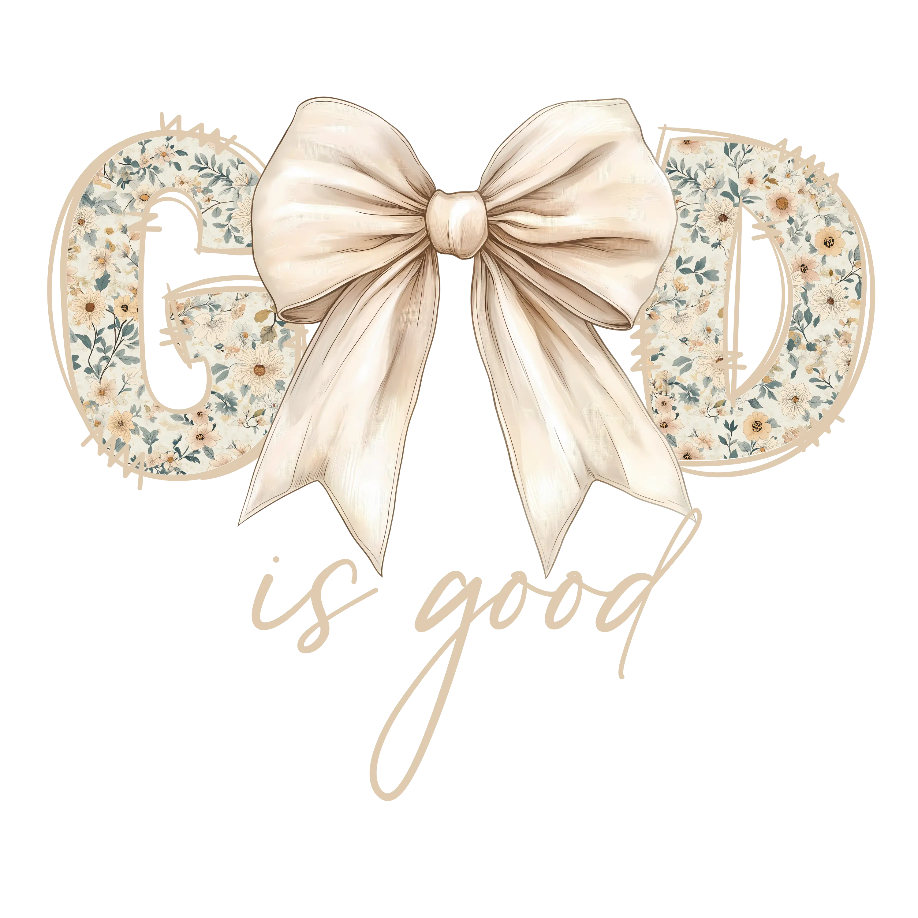 God is Good 2 - DTF Transfer - This is NOT a Tshirt or Digital Product