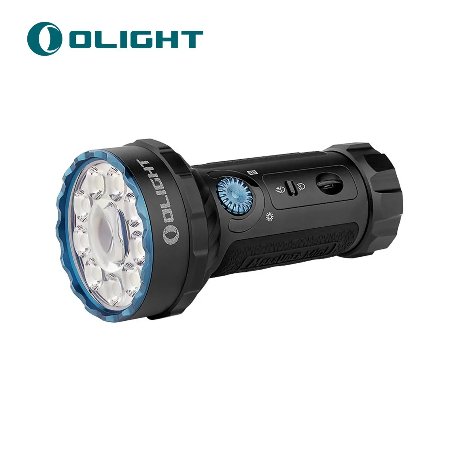 OLIGHT Marauder Mini Rechargeable Flashlight, 7,000 Lumens Brightest Flashlights with 600 Meters Beam Distance, MCC3 Magnetic Charging Handheld Lights