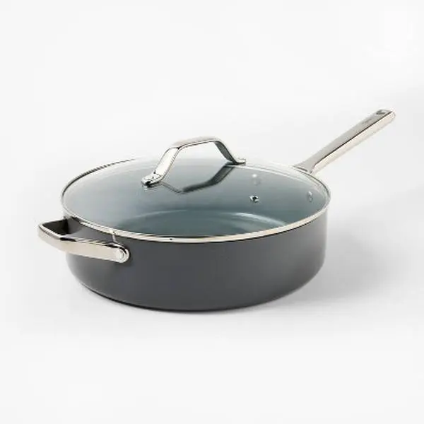 Aluminum Ceramic Saute Pan Dark - Figmint
