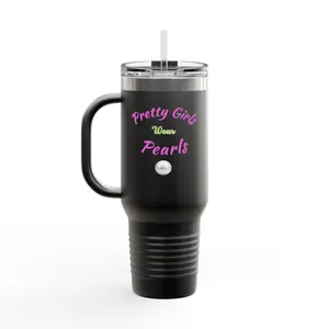 Grown and Sexy Ladies 40oz Insulated Travel Mug | Feminine Slogan Tumbler