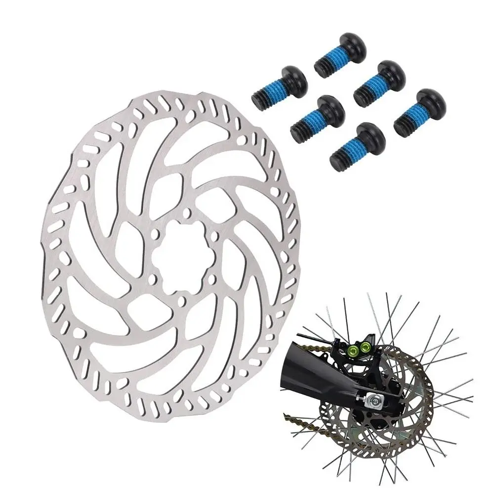 Stainless Steel Brake Rotor for Segway X260-X160 & Surron Light Bee X/S Electric Dirt Bike, Front/Rear Disc with High Hardness, Bending Resistance, Braking Performance, Sleek Look, Multiple Openings, Heat Dissipation, Breathable Slots, High Friction, Anti