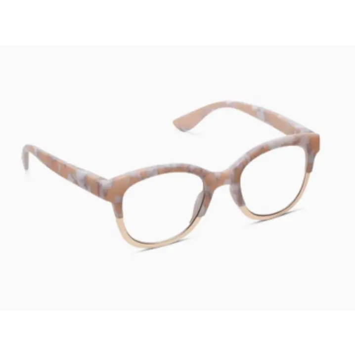 Peepers | Georgia - Tan Marble/Gold