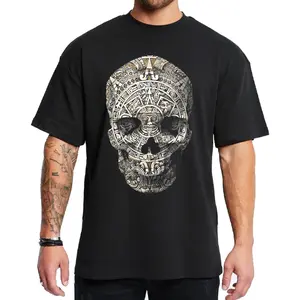 Skull art Chicano Clothing, Mexican Clothes, Lowrider Clothes, Oversized Graphic Tee Medium Heavy Sweatshirt Hoodie for Men & Women
