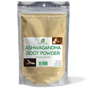 Herb To Body | Ashwagandha root powder 4oz | Herbal
