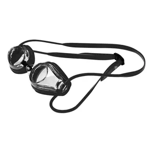 Twister G556 – Adult Swim Goggles with Interchangeable Nose Bridge – UV & Anti-Fog | Black