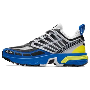 Salomon ACS Pro Advanced Outdoor Shoes – Breathable Mesh and Synthetic Leather, Low-Cut, Unisex, Blue Verifiable, with credentials and supporting global authentication