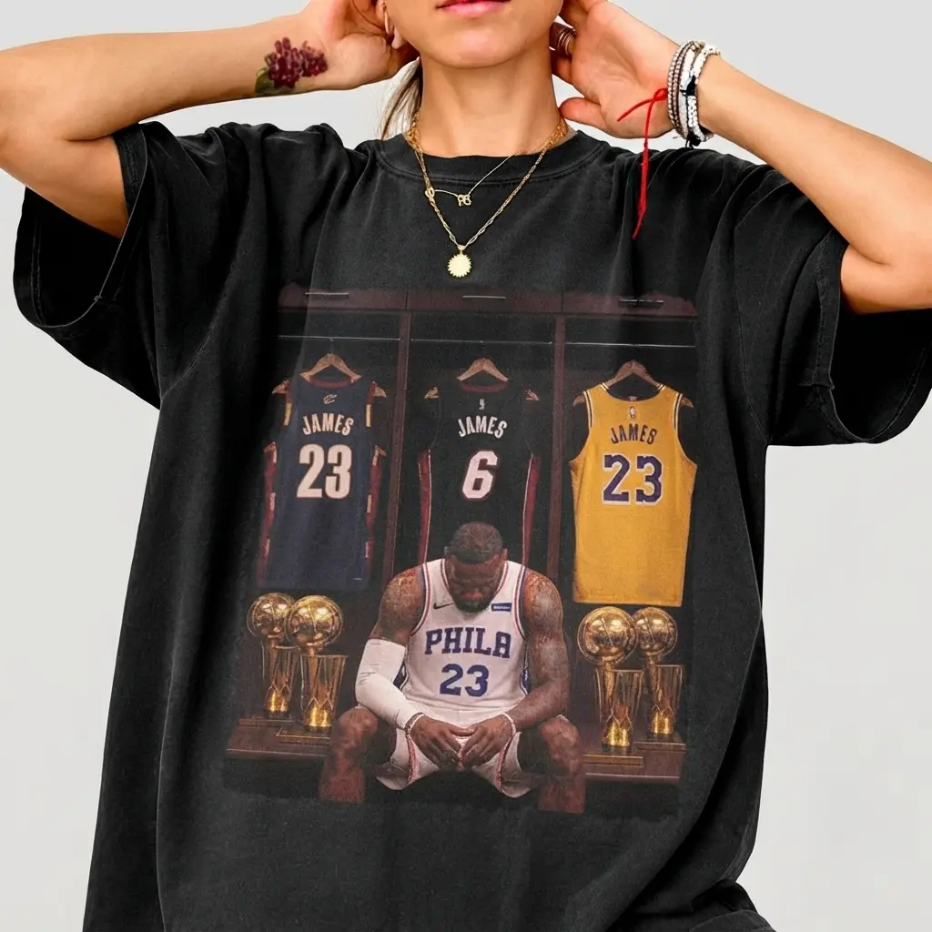 LeBron James Shirt, Champions Basketball Tee, Basketball King James T-Shirt Sweatshirt Hoodie, Gift For Fan