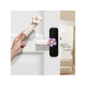 1pc Door Handle Covers Winter Antifreeze Hands Door Knob Protector Summer Anti Scald Safety Doorknob Cover Multicolor