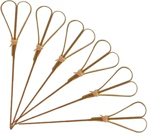 Bamboo Charcuterie Toothpicks for Party Snacks Food Display Appetizers Cones Dessert Display Catered Events Buffets Showers Weddings Brunch