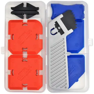 40407 Grouting & Silicone Profiling Kit 7- Professional Tool Kit with Sealant Finishing Tools and Caulk Removal Tools