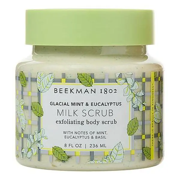 Beekman 1802 Goat Milk Glacial Mint & Eucalyptus Body Scrub