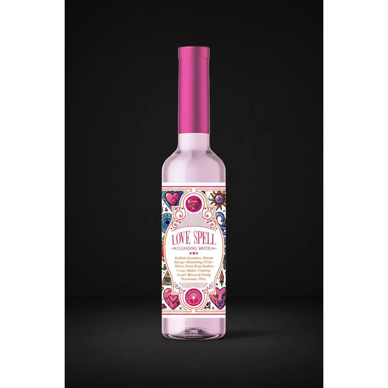 Love Spell Cleansing Water – 7.5 oz Ritual Bottle