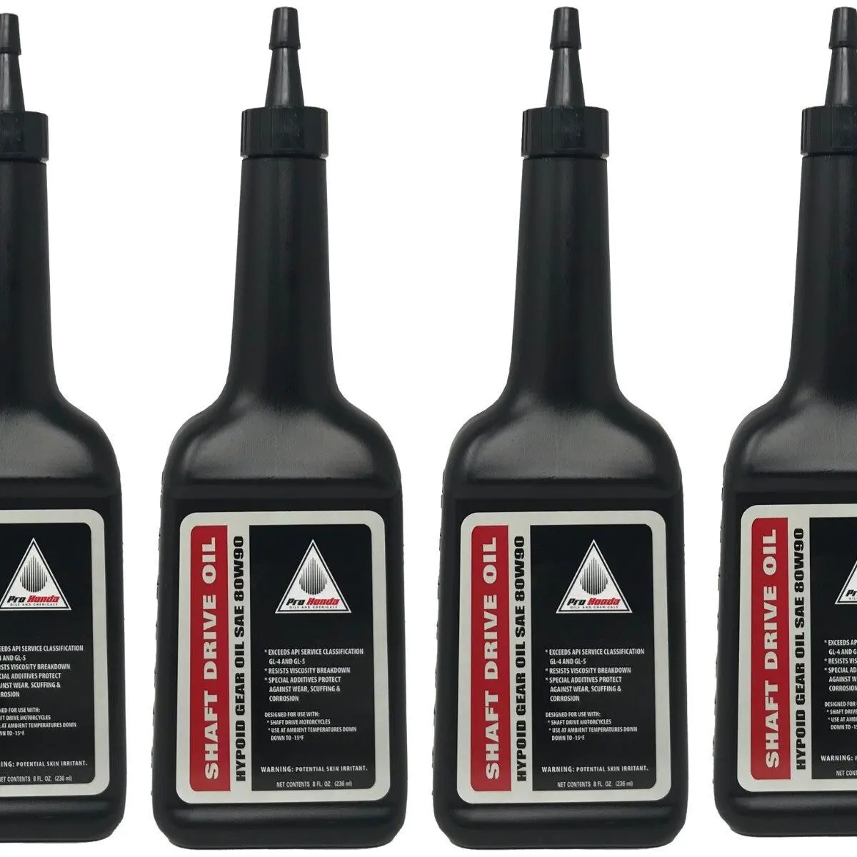 Honda Genuine OEM 8oz Shaft Drive Oil 08208-0080 - 4 Pack