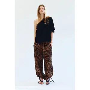 H&M Tie-detail balloon trousers