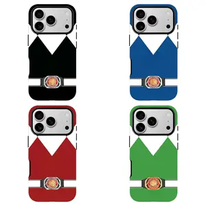 Power Rangers: Dino Charge Morpher Phone Case Series — Choose from "Dino Communicator" Styles for the Red, Blue, Green, Yellow, Pink, and Black Rangers — Compatible with iPhone 11–17 Pro Max/Plus Series and Samsung Galaxy S23– Series