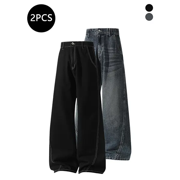 Black + Vintage Blue
