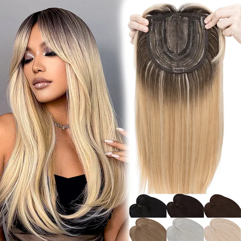 18inch Long Hair Toppers Clip In Hair Extensions Soft Straight Toppers Hair Pieces For Women 18inch Long Hair Toppers Clip In Hair Extensions Soft Straight Toppers Hair Pieces For Women