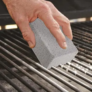 6PCS Grill Cleaning Bricks, Griddle Cleaning Kit for Blackstone, Cleaner Tool Set, Flat Top Grill Cleaning Kit Easy to Remove Stain, Pumice Stone for Cleaning Oven, Stove, BBQ Grill, Commercial Grade Cleaner for Cookers, Frying Pans, Racks, Flat Kitchen