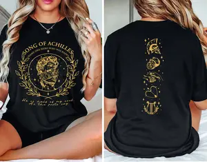 The Song Of Achilles Shirt, Greek Mythology Shirt, Dark Academia Shirt, Literary Gift, Book Lover Tee, Book Quote Shirt