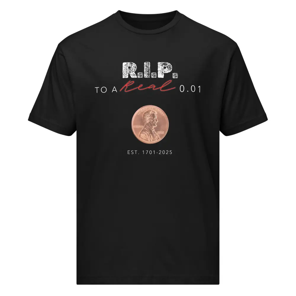 R.I.P. to a Real 0.01 — Commemorative T-Shirt