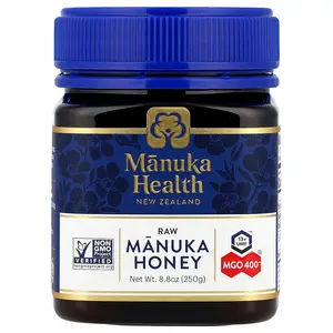 Manuka Health Raw Manuka Honey, UMF 13+, MGO 400+, 8.8 oz (250 g) Manuka Health Raw Manuka Honey, UMF 13+, MGO 400+, 8.8 oz (250 g)