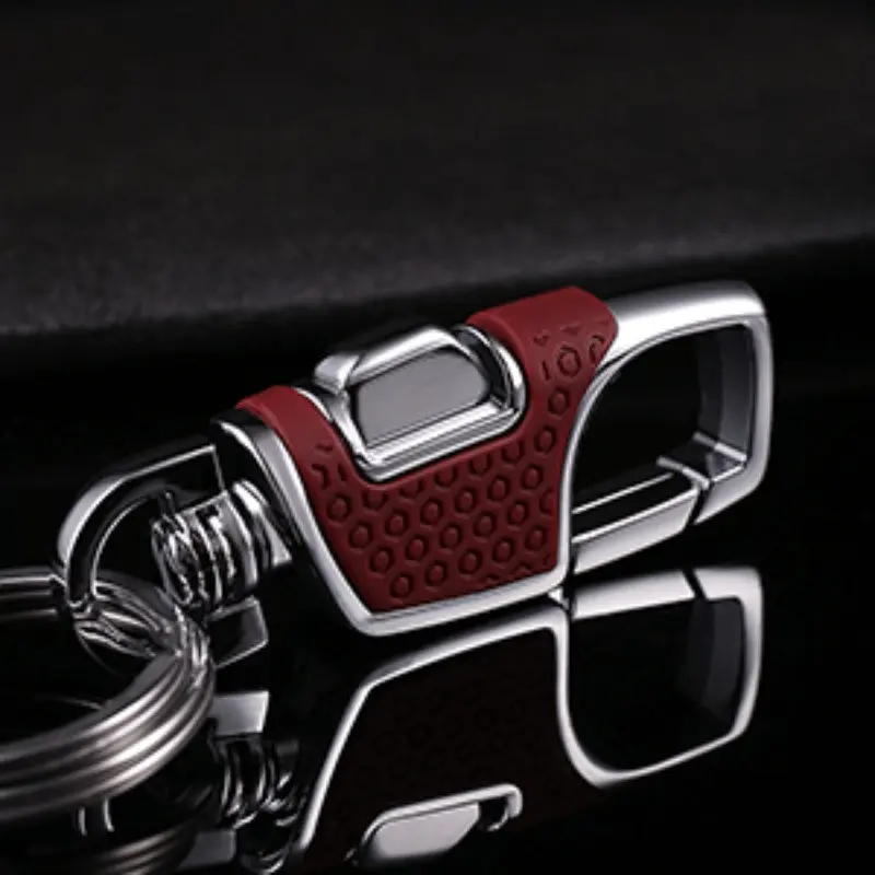 3-Pcs Metal Keychain with Detachable Key Rings, Travel Essentials, Keychain Parking Key,Stainless Steel Keychain, Business Oriented Accessories for Daily Use, Gift for Men & Women,Practical Stylish Keychain for Car Keys