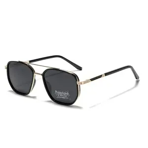 Back To School Sunglasses for Travel Use, Fashion Spring/Summer 2026 Geometric Frame Double Beam Sun Protection Glasses Trends, Travel Accessories, Spring Outfits, Spring Freshness