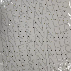 Gold Rhinestone Scatter Transfer