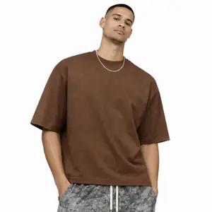 Mad Monkey "Boxy" Heavyweight Tee (7oz) - Oversized Drop Shoulder Cotton T-Shirt Unisex Fit