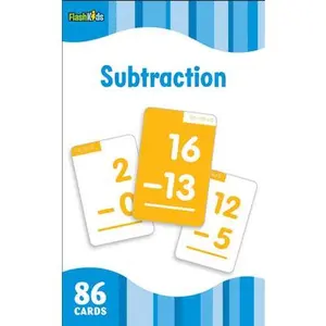 Subtraction Flash Cards -- Flash Kids, Cards