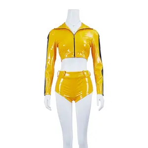 Women's Bill Costume Beatrix Kiddo The Bride Cosplay Battle Suit Halloween Party Costume Outfit