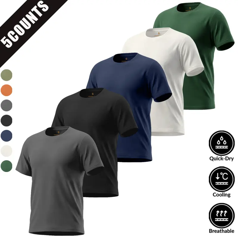 Black + Dark Gray + Navy Blue + White + Dark Green