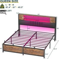 QueenSize Rustic Brown