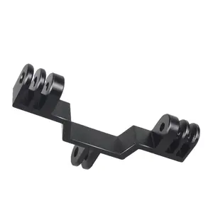 Feichao Dual Light Bracket Bridge Selfie Holder, Tripod Adapter Flash Bracket Mount, Compatible with Gopro 13 12, Insta360 X4 X3