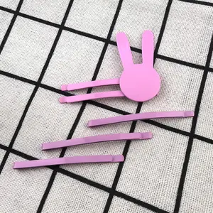 1 set Anime Seishun Buta Yarou Sakurajima Mai Hair Clip Kawaii Lolita Girls Rabbit Cosplay Hairpin Pink Headwear Accessories