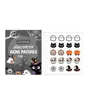 Jaysuing Halloween Pimple Patches - Gentle & Skin-Friendly, Breathable & Protective for Comfortable Blemish Care